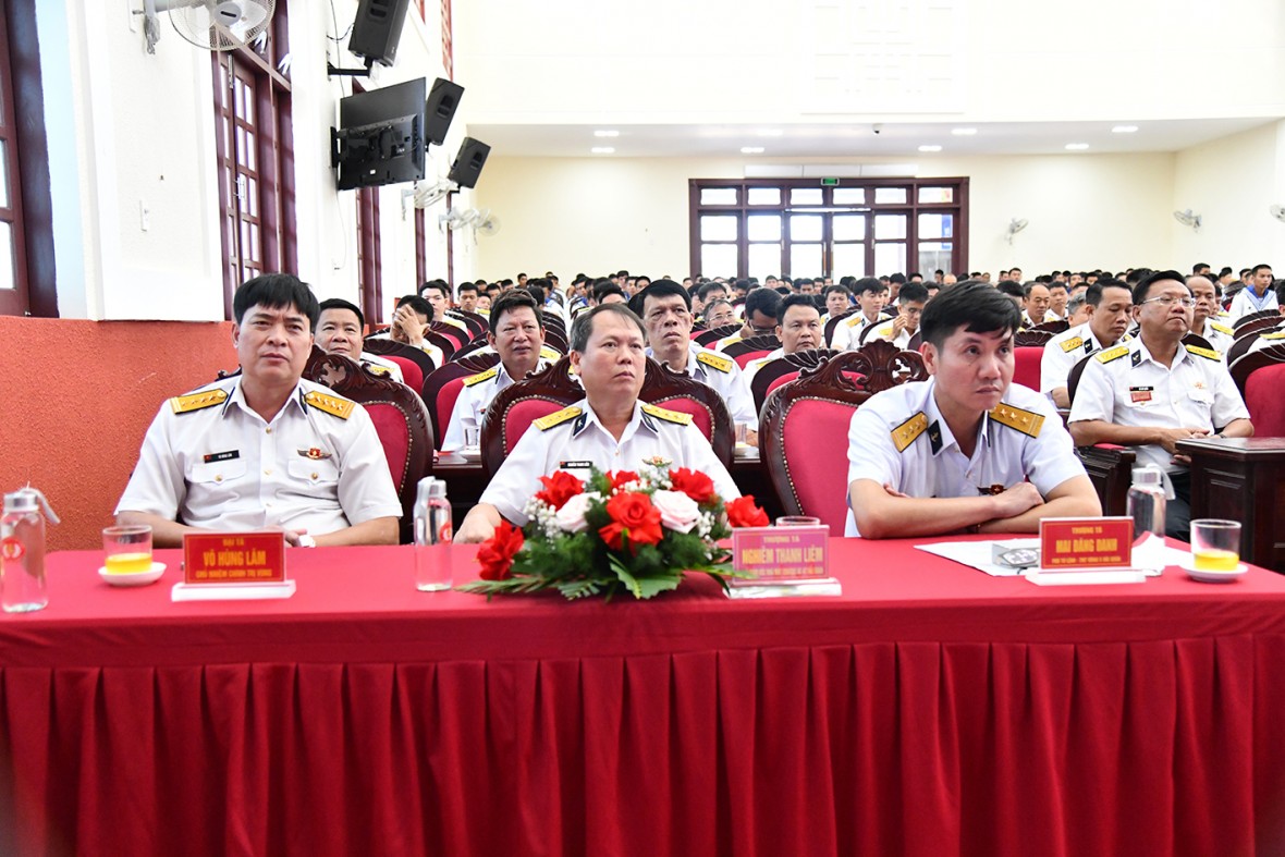 Quân chủng Hải quân gặp mặt Kỷ niệm 70 năm Ngày thành lập Hải quân Nhân dân Việt Nam