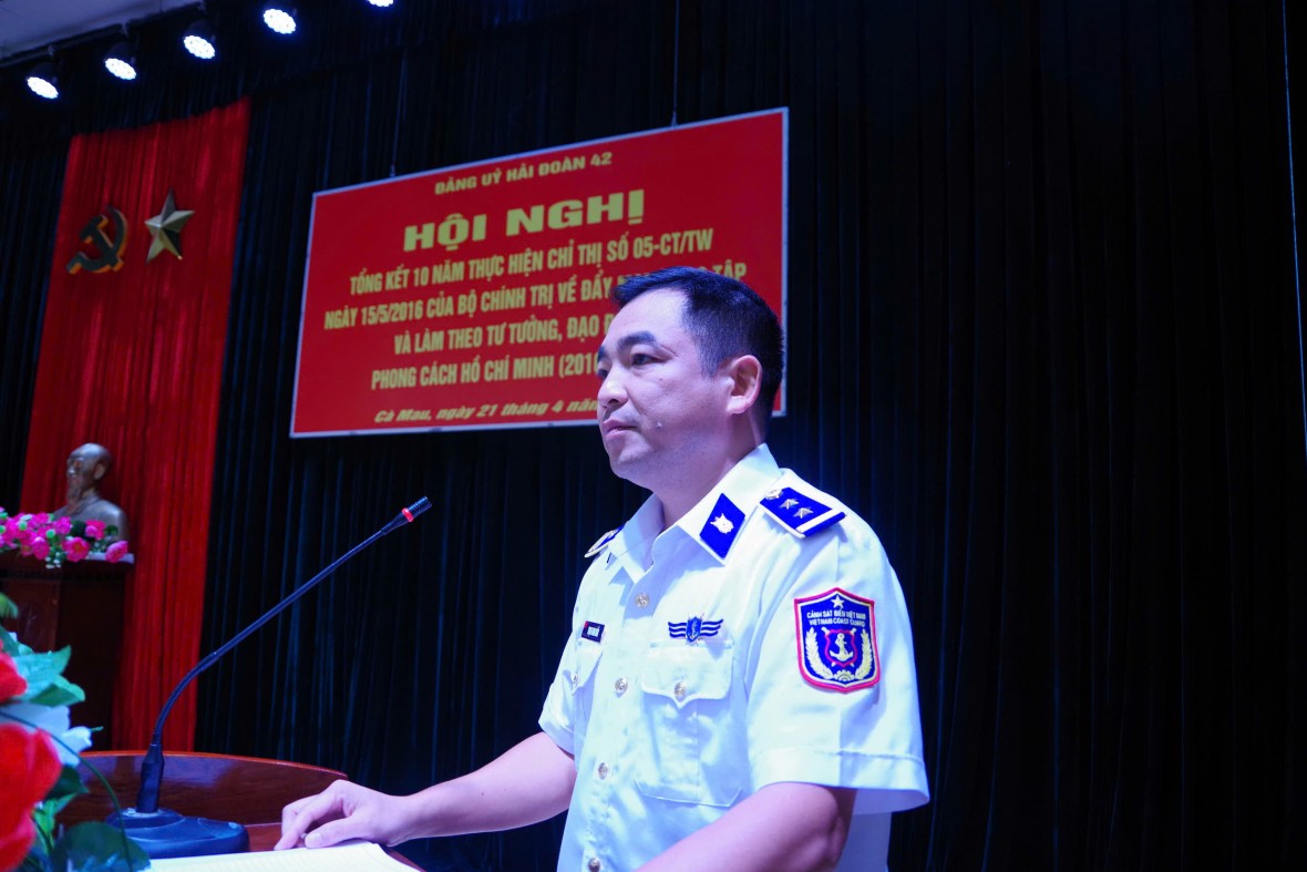 Hải đoàn 42: 10 năm thực hiện Chỉ thị số 05-CT/TW của Bộ Chính trị đạt nhiều kết quả