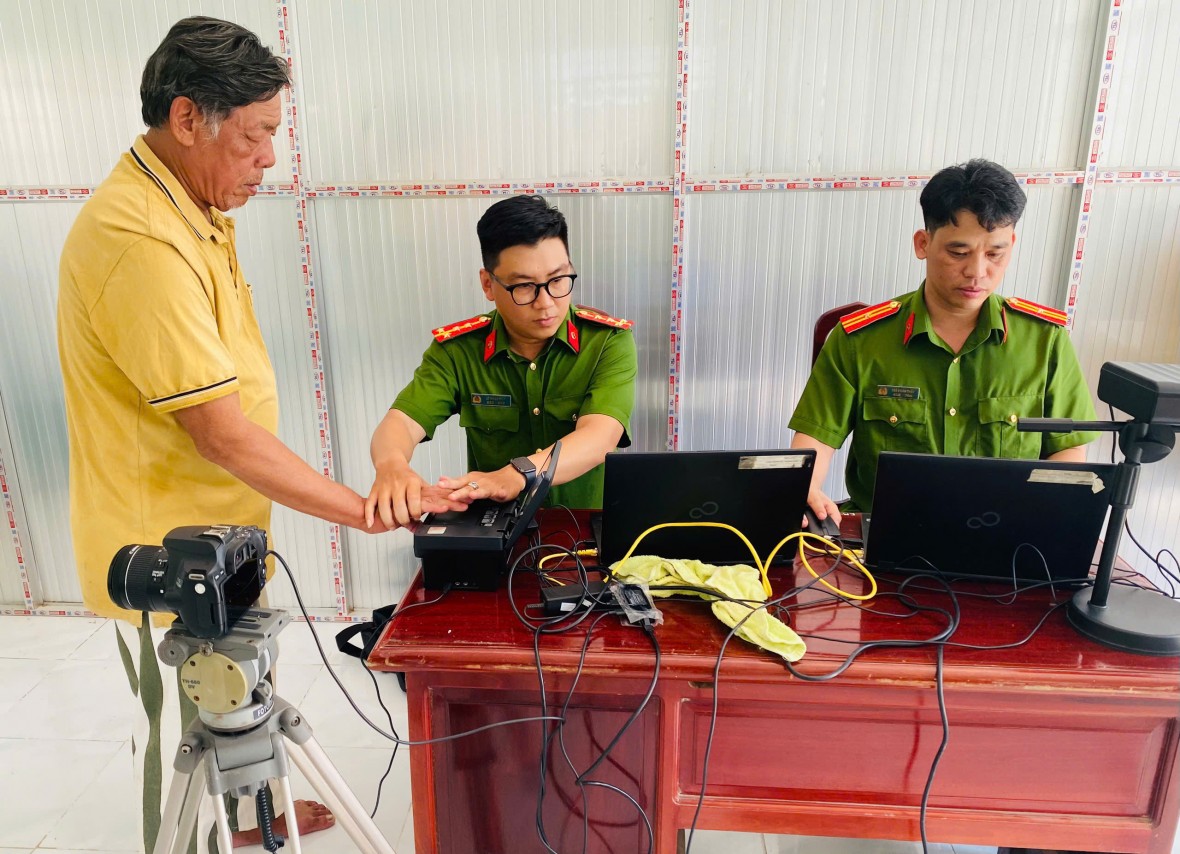 Kiên Giang cấp căn cước lưu động cho phạm nhân