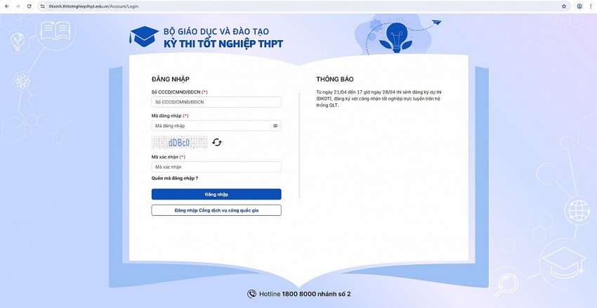 Đã có hơn 285.000 thí sinh đăng ký dự thi tốt nghiệp trong ngày đầu tiên