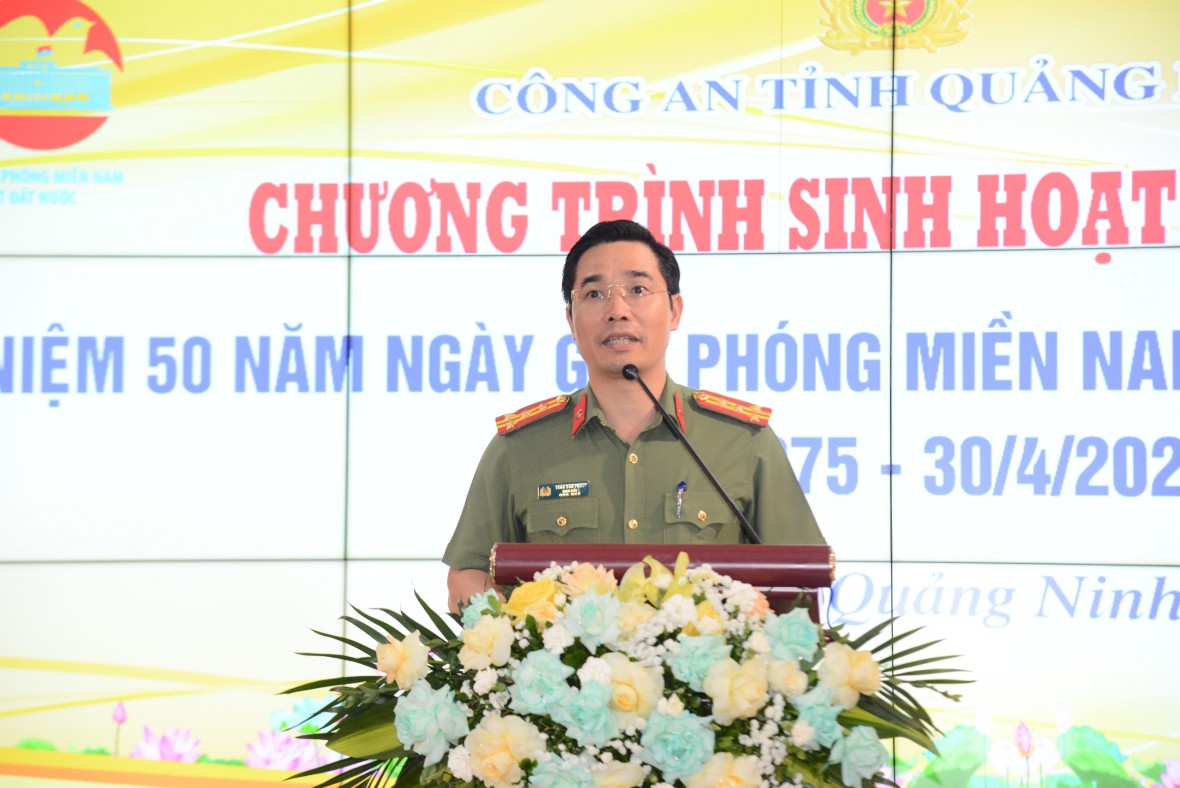 Công an Quảng Ninh tổ chức sinh hoạt chính trị đặc biệt “Tự hào Việt Nam – Một thời hoa lửa”