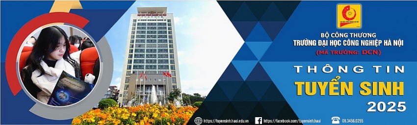 Trường ĐH Công nghiệp Hà Nội công bố thông tin tuyển sinh năm 2025.