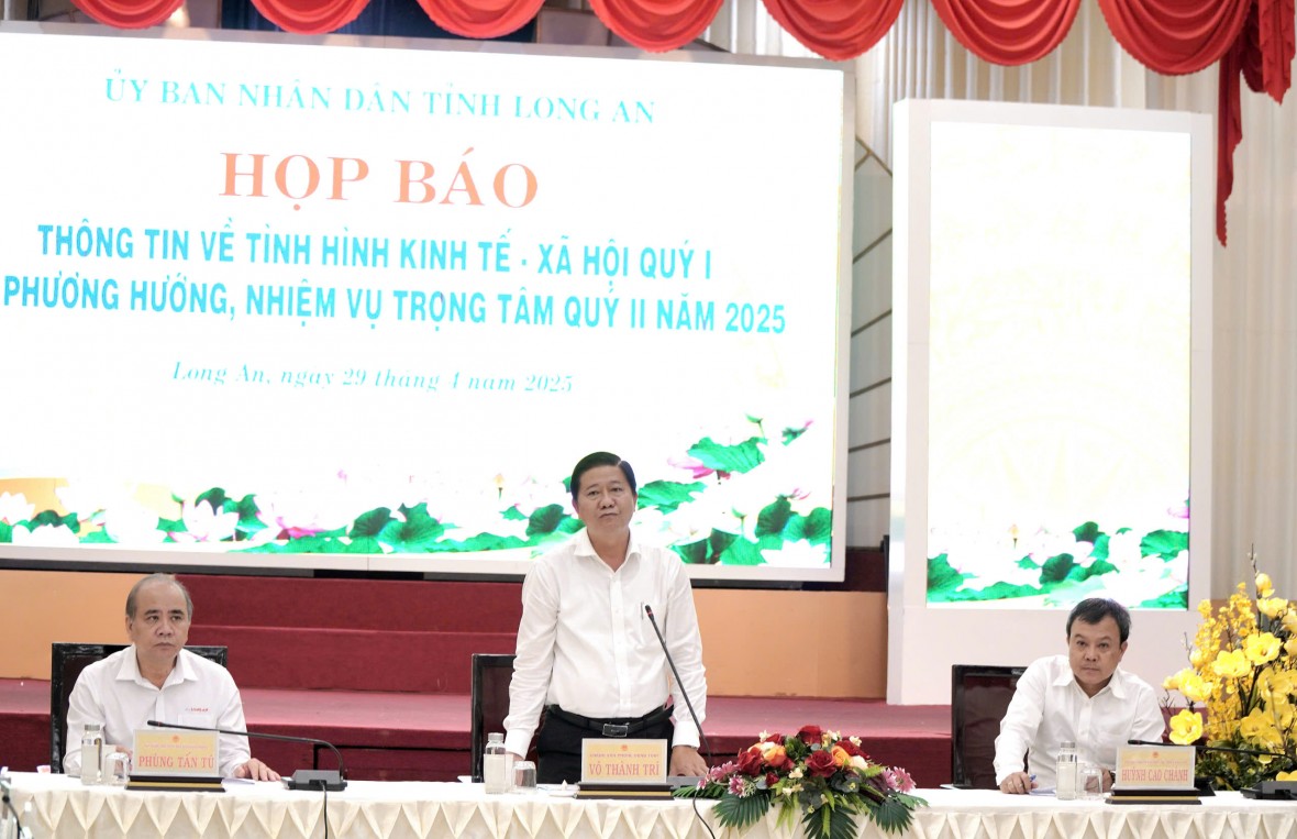 Long An: Tăng trưởng GRDP quý I năm 2025 ước đạt 7,2% Long An: Tăng trưởng GRDP quý I năm 2025 ước đạt 7,2%