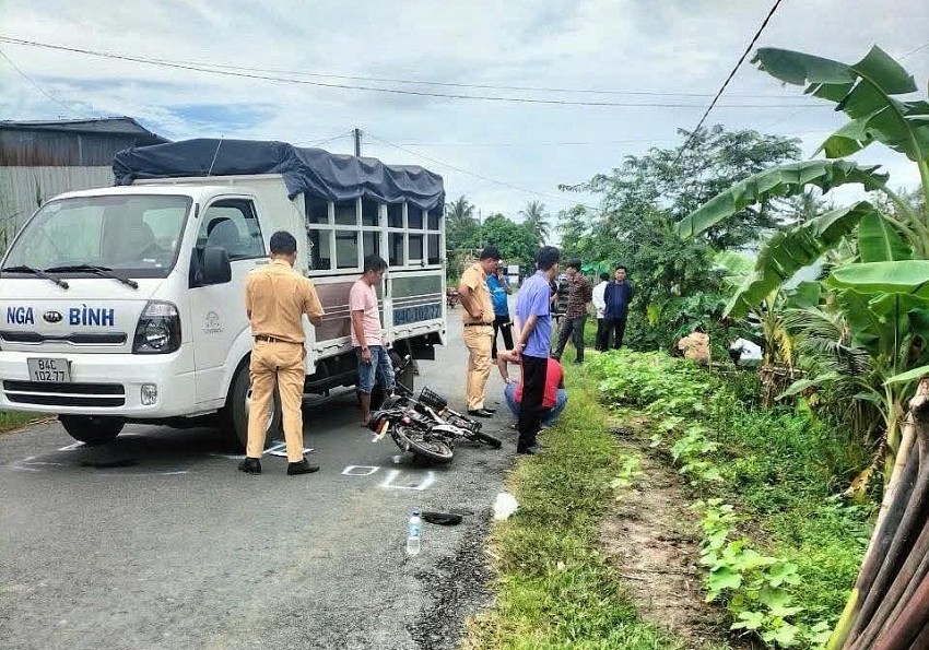 Hiện trường vụ tai nạn