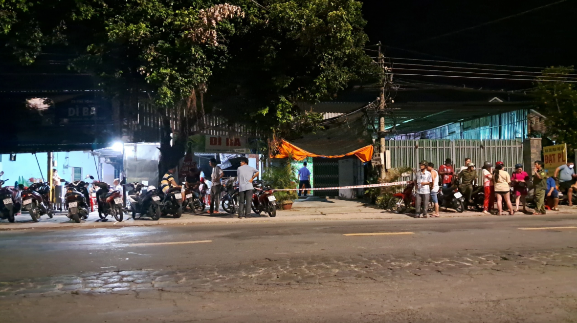 Khu vực chủ quán cà phê tử vong