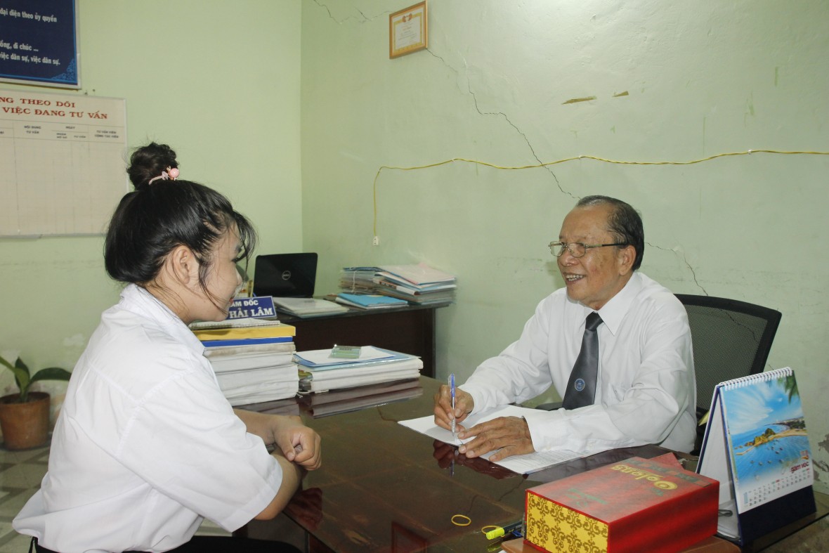 Luật sư Lê Hải Lâm dành trọn đam mê cho công tác tuyên truyền, phổ biến, giáo dục pháp luật