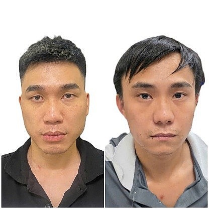 Hai đối tượng bị bắt giữ.