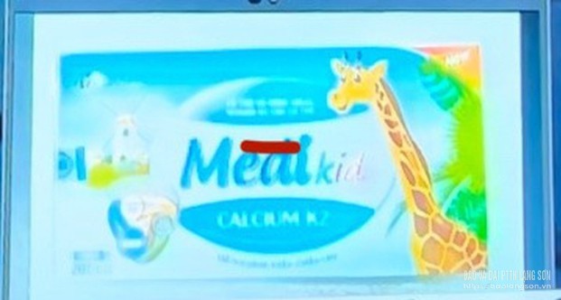 Lạng Sơn: Cảnh báo khẩn cấp đối với sản phẩm bảo vệ sức khỏe Ăn Ngon Baby Shark và Medi Kid Calcium K2