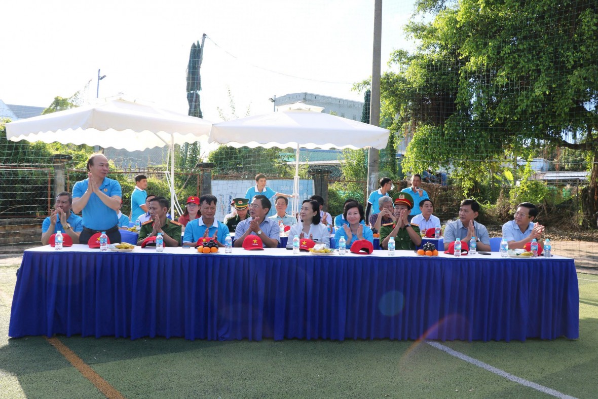 Công ty TNHH Xăng dầu Kiên Giang tổ chức Hội thao giao lưu chào mừng Tháng Công nhân năm 2025