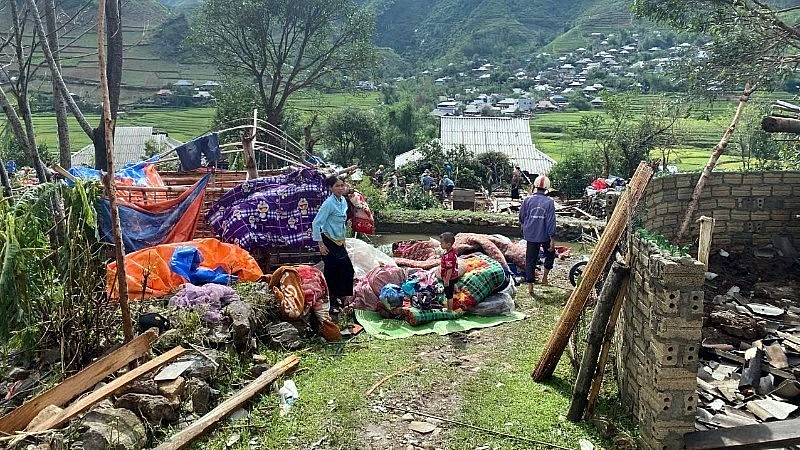 Mưa lớn gây thiệt hại về người và tài sản tại Lào Cai và Lai Châu