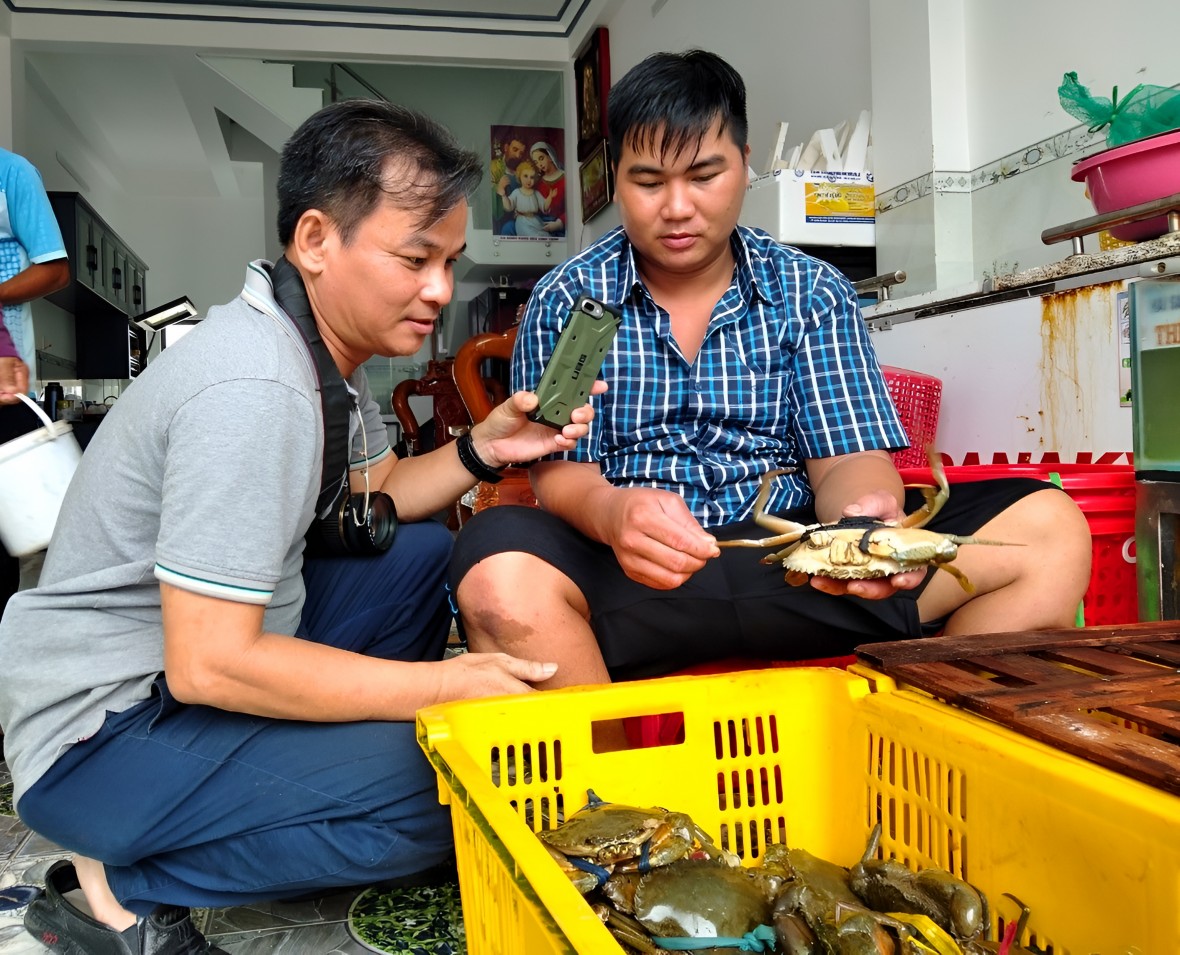 Cà Mau đẩy mạnh sản xuất và phát triển ngành hàng cua