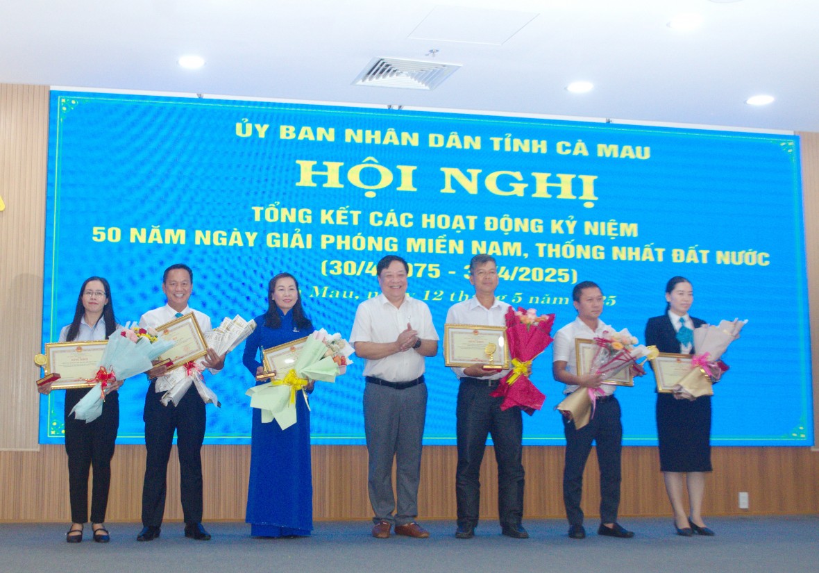 Cà Mau: Tổng kết các hoạt động Kỷ niệm 50 năm Ngày Giải phóng miền Nam, thống nhất đất nước