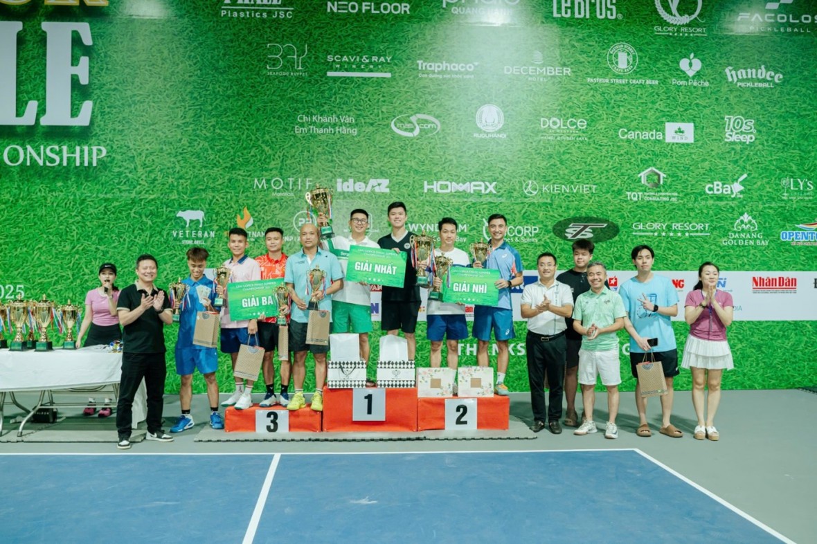 Hấp dẫn Giải Pickleball Gopick Pha Lê Summer Championship 2025 mùa 2 Hấp dẫn Giải Pickleball Gopick Pha Lê Summer Championship 2025 mùa 2