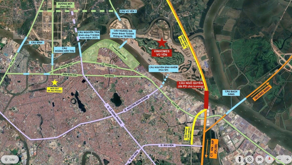 Giao thông kết nối khu vực phía Đông thành phố Hải Phòng Giao thông kết nối khu vực phía Đông thành phố Hải Phòng