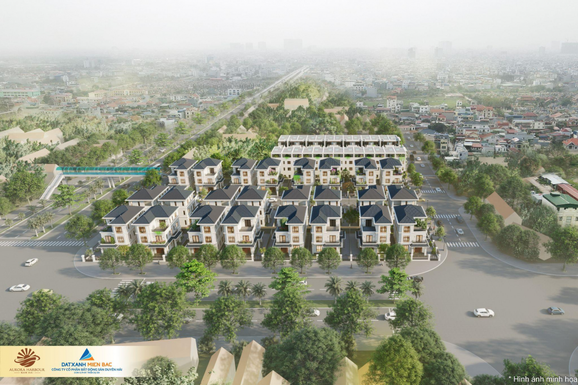 Hình 3D phối cảnh dự án Aurora Harbour Nam Hải Hình 3D phối cảnh dự án Aurora Harbour Nam Hải