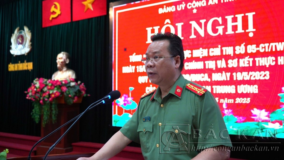 Công an Bắc Kạn: “Lá chắn thép” vững vàng trong đấu tranh phòng, chống các loại tội phạm