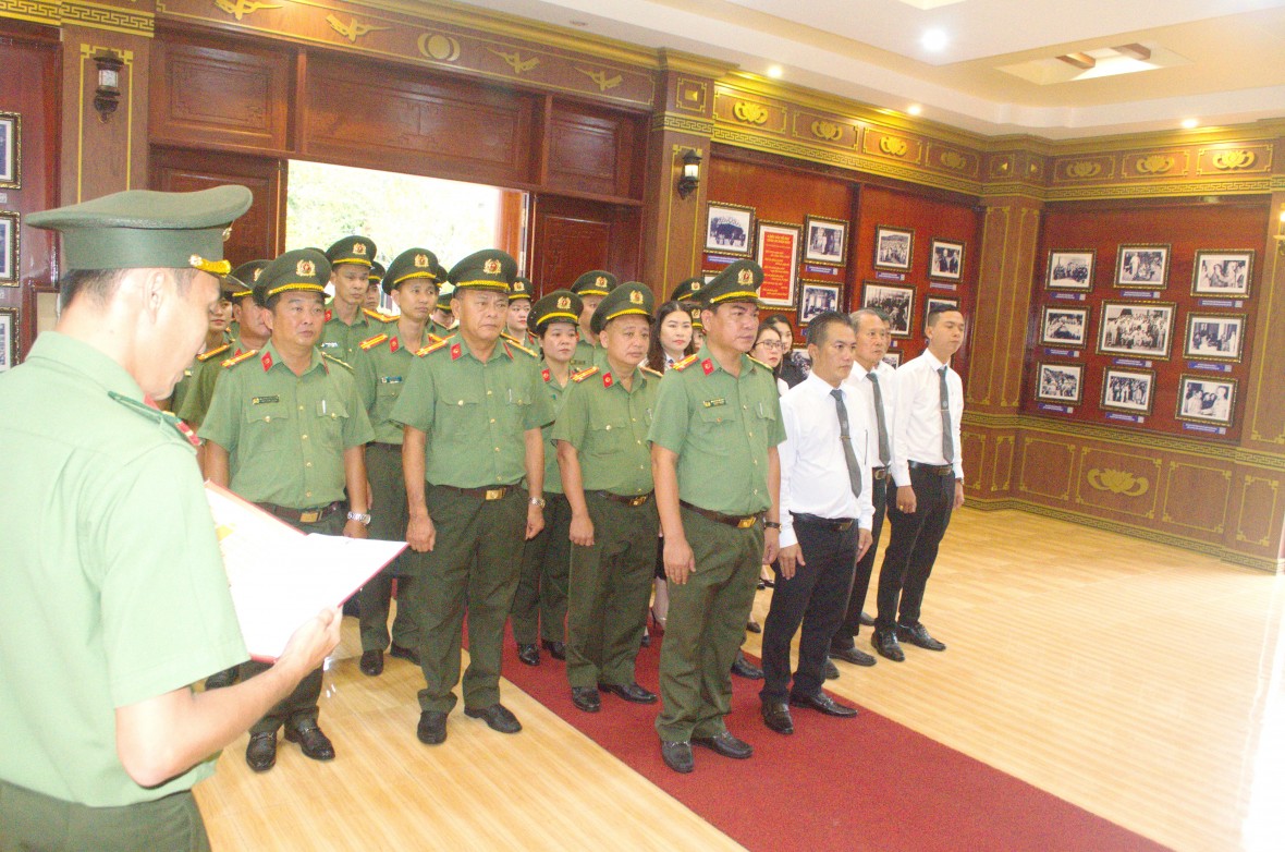 Lễ kết nghĩa Phòng An ninh kinh tế và Đoàn Luật sư tỉnh Bạc Liêu