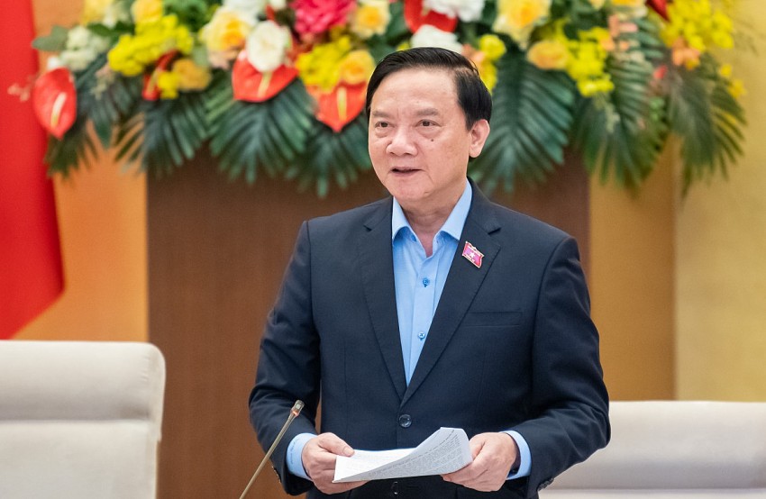 Phó Chủ tịch Quốc hội Nguyễn Khắc Định.