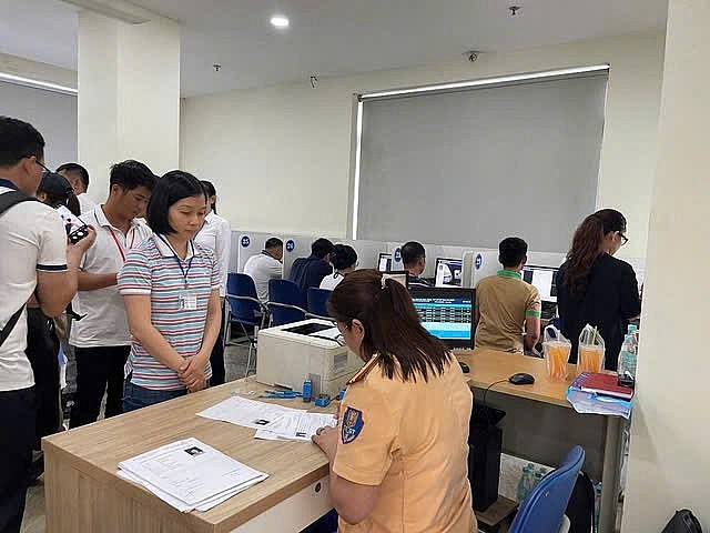 CSGT TP.HCM tổ chức kỳ thi sát hạch đầu tiên sau khi tiếp nhận nhiệm vụ