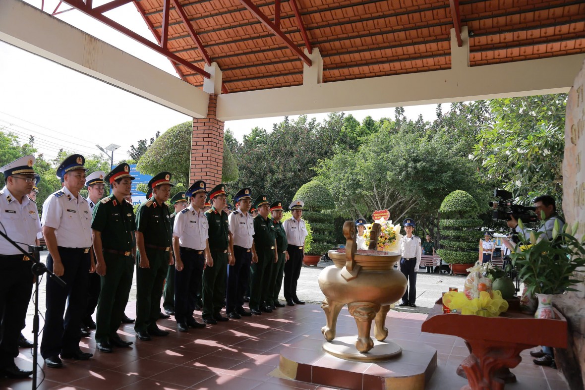 Bộ Quốc phòng kiểm tra kết quả thực hiện công tác 1389 BTL Vùng Cảnh sát biển 4 và vùng Tây Nam Bộ