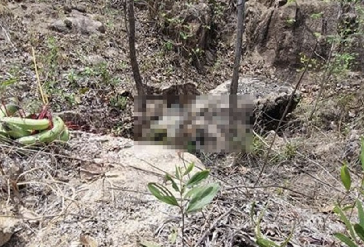 Phát hiện thi thể một người đàn ông đã phân huỷ trên núi Dinh