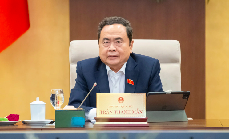 Chủ tịch Quốc hội Trần Thanh Mẫn (Ảnh: QH.VN)