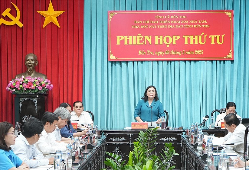 Bến Tre: Tăng tốc đến 30/6/2025 hoàn thành chương trình xóa nhà tạm, nhà dột nát