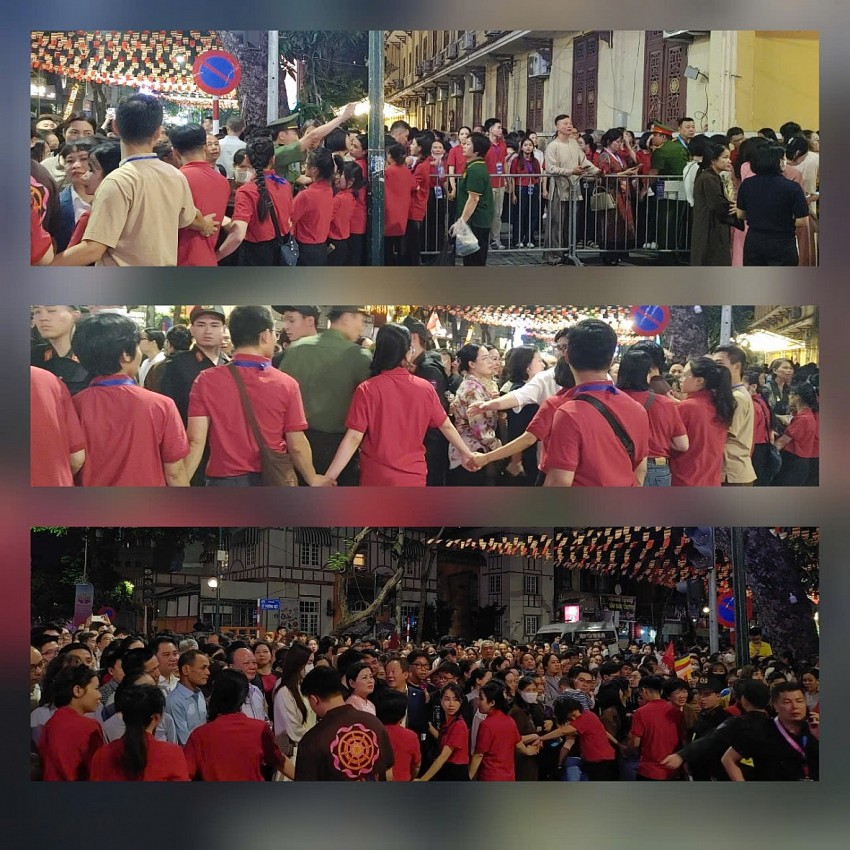 Hàng ngàn Phật tử hoan hỉ 