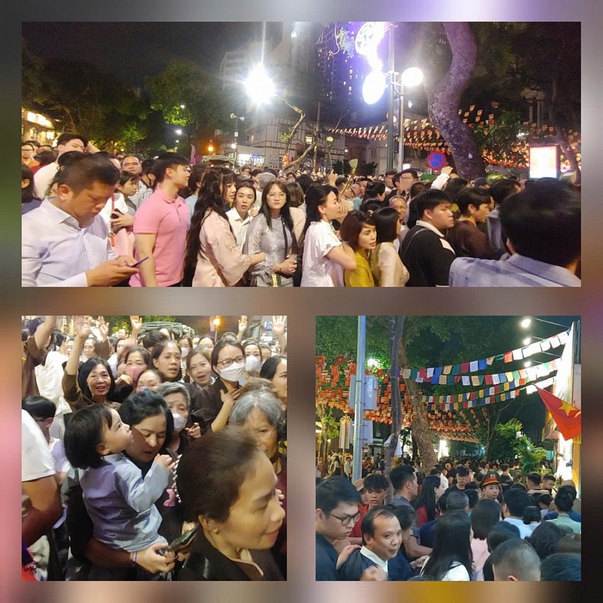 Hàng ngàn Phật tử hoan hỉ 