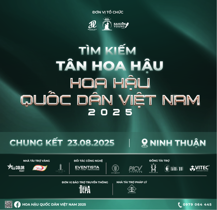 Hoa hậu Quốc dân Việt Nam 2025 khởi động với thông điệp “Tự hào bản sắc, tôn vinh vẻ đẹp Việt”