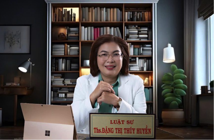 Luật sư Đặng Thị Thúy Huyền - Nhà tài trợ pháp lý tại cuộc thi