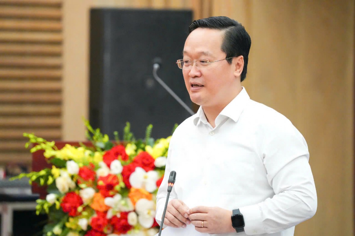 Bí thư Tỉnh ủy Nghệ An Nguyễn Đức Trung phát biểu.