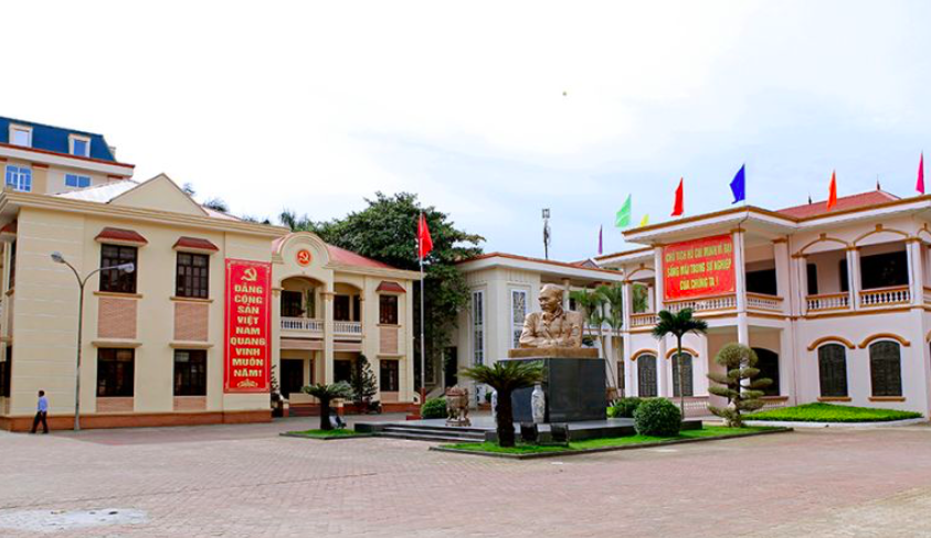 Trụ sở UBND quận Kiến An, Hải Phòng. Ảnh: ITN