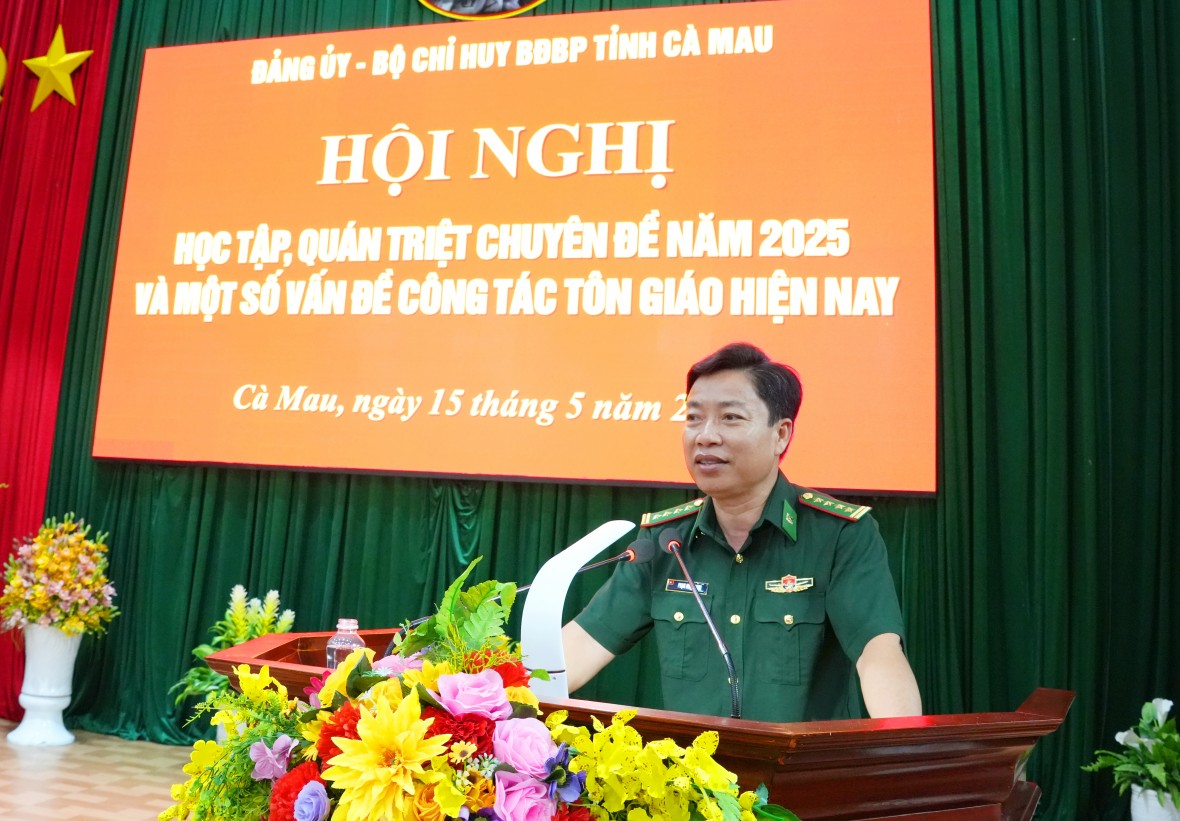 BĐBP Cà Mau đẩy mạnh học tập và làm theo tư tưởng, đạo đức, phong cách Hồ Chí Minh