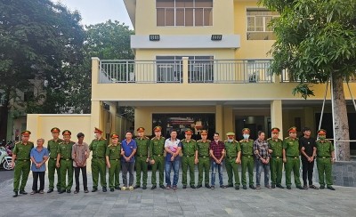 Các bị can trong số 34 bị can mới bị khởi tố, bắt tạm giam.