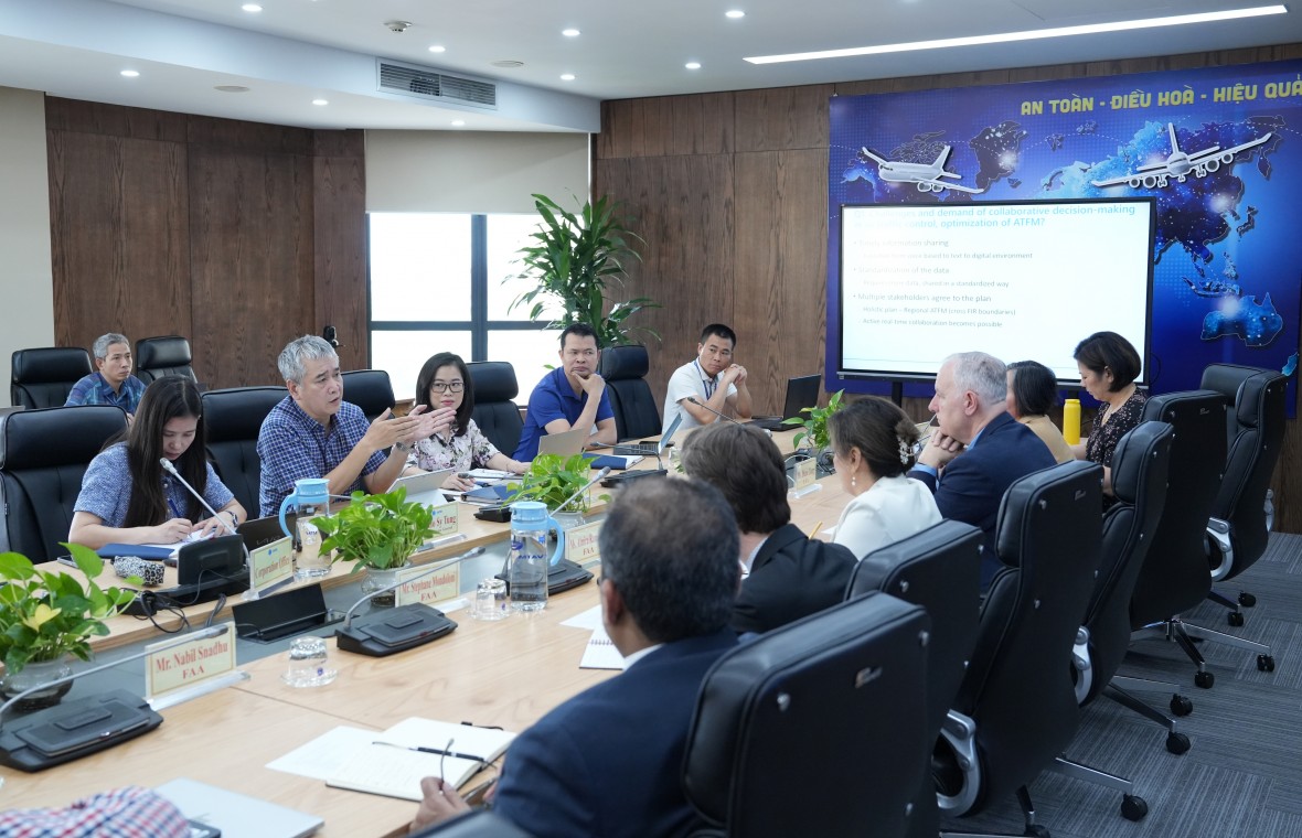 VATM và Cục Hàng không liên bang Hoa Kỳ triển khai Tuyên bố DOI