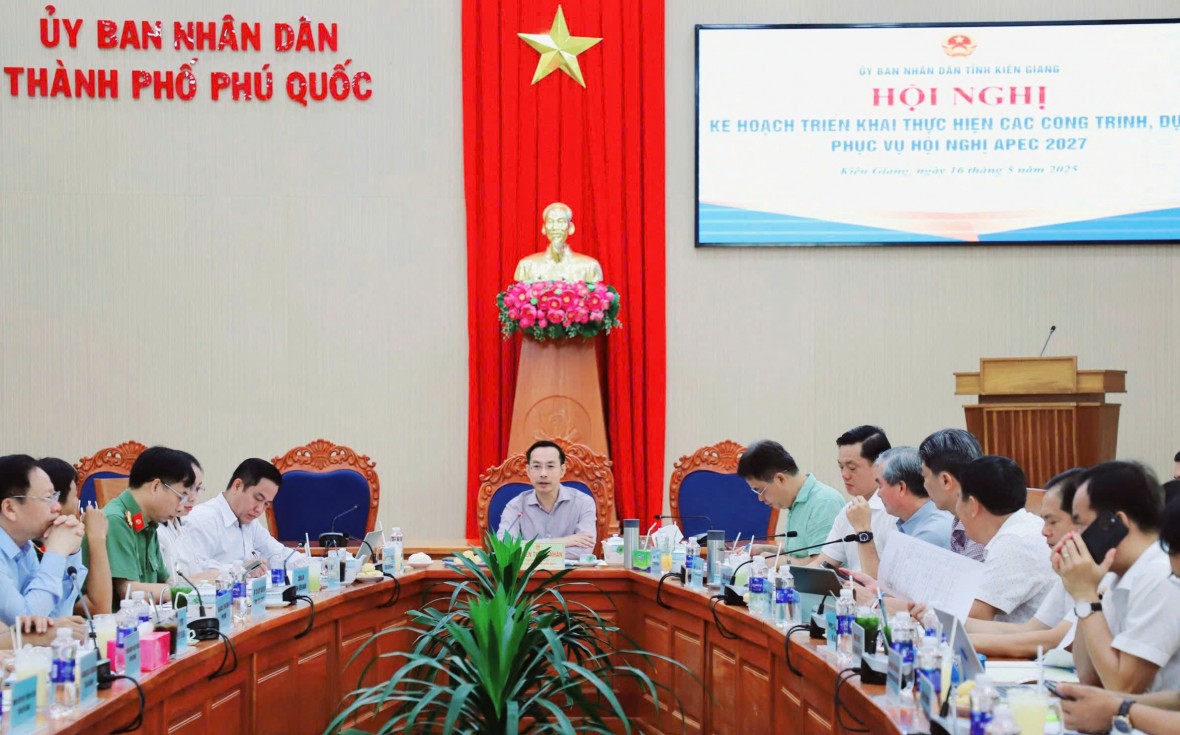 Chủ tịch UBND tỉnh Kiên Giang: Tập trung nguồn lực triển khai các dự án phục vụ APEC 2027