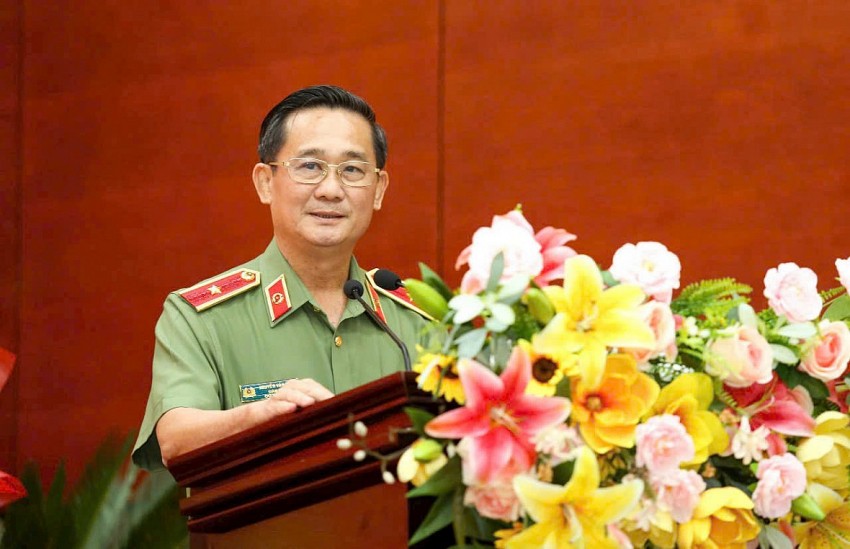 Công bố quyết định thăng cấp bậc hàm Thiếu tướng cho Giám đốc Công an tỉnh Tây Ninh