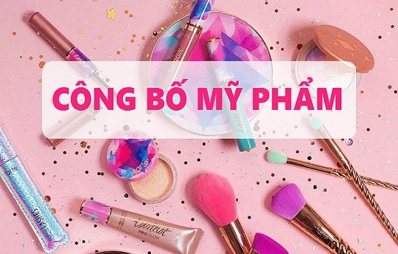 Đề xuất mới về điều kiện công bố sản phẩm mỹ phẩm.