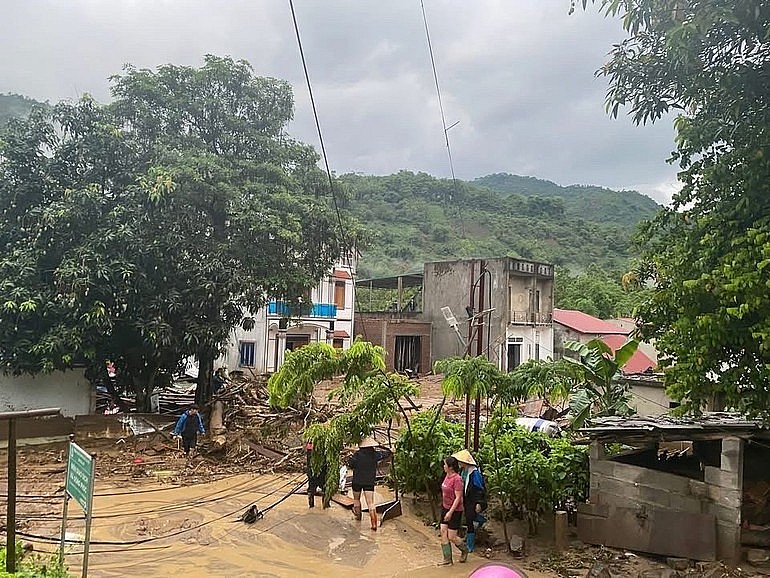 Mưa lớn, lũ quét gây thương vong về người ở Bắc Kạn