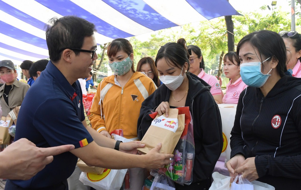 Sôi động Ngày hội “Thanh niên công nhân – Lan toả năng lượng tích cực” tại Đồng Nai
