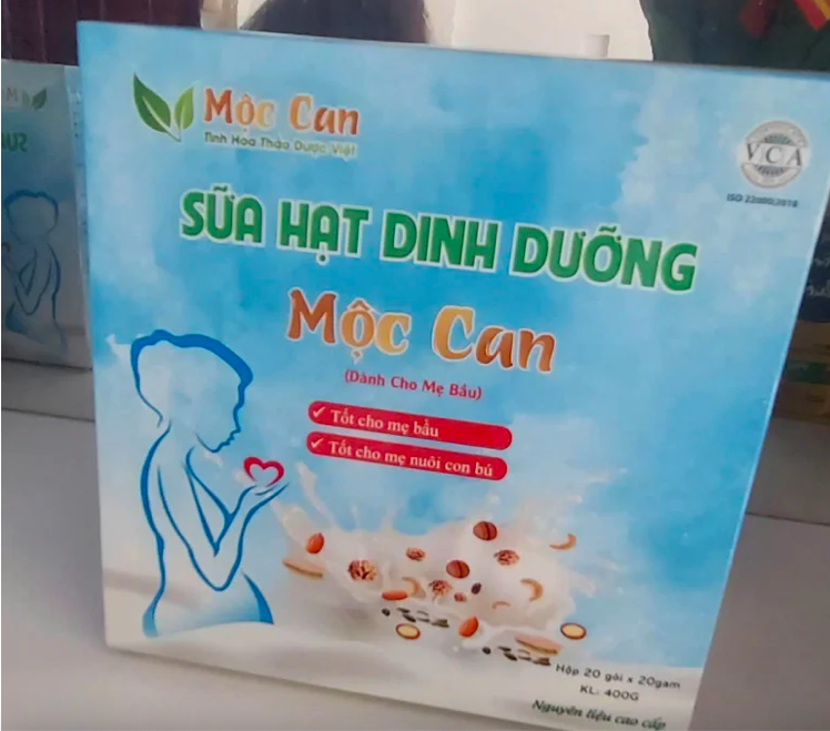 Sản phẩm của Công ty Cổ phần Thảo dược Mộc Can. Ảnh: CAND.