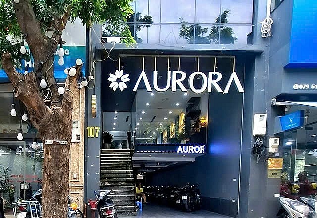 TMV Quốc tế Aurora tại địa chỉ số 107 Đại La, Hai Bà Trưng, Hà Nội. Ảnh: Quỳnh Mai.