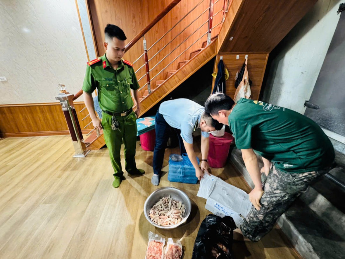 Quảng Ninh phát hiện gần 480kg thực phẩm đông lạnh không rõ nguồn gốc xuất xứ