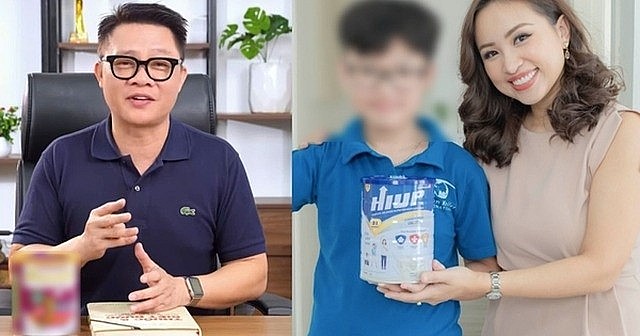 BTV Quang Minh, MC Vân Hugo bị phạt do vi phạm về quảng cáo sữa.