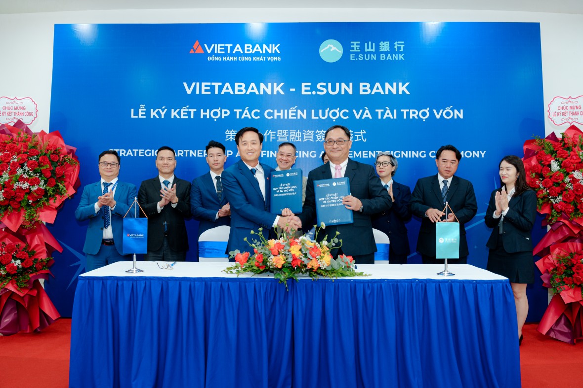 VietABank ký kết hợp tác chiến lược với ngân hàng E.SUN - Đài Loan VietABank ký kết hợp tác chiến lược với ngân hàng E.SUN - Đài Loan