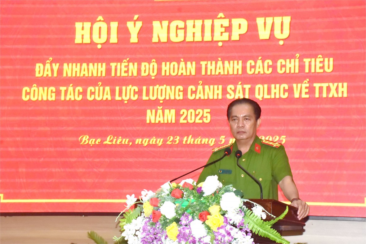 Công an Bạc Liêu đẩy nhanh tiến độ hoàn thành chỉ tiêu công tác quản lý hành chính về trật tự xã hội