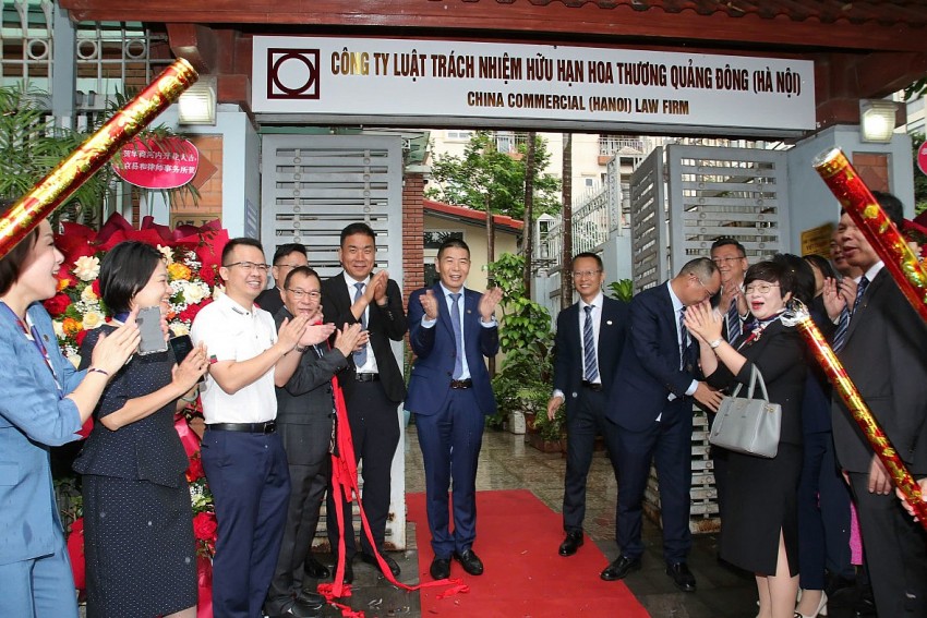 Khai trương công ty luật TNHH Hoa Thương Quảng Đông (Hà Nội).