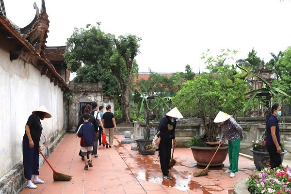 Hưng Yên: Chùa Chuông sẵn sàng cho Lễ cung rước Xá lợi Đức Phật vào ngày 28 -29/5