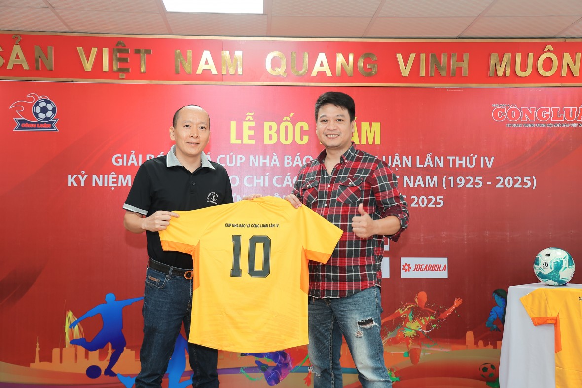 Báo Pháp luật Việt Nam tham gia tranh tài tại giải bóng đá Cúp Nhà bào và Công luận lần thứ IV